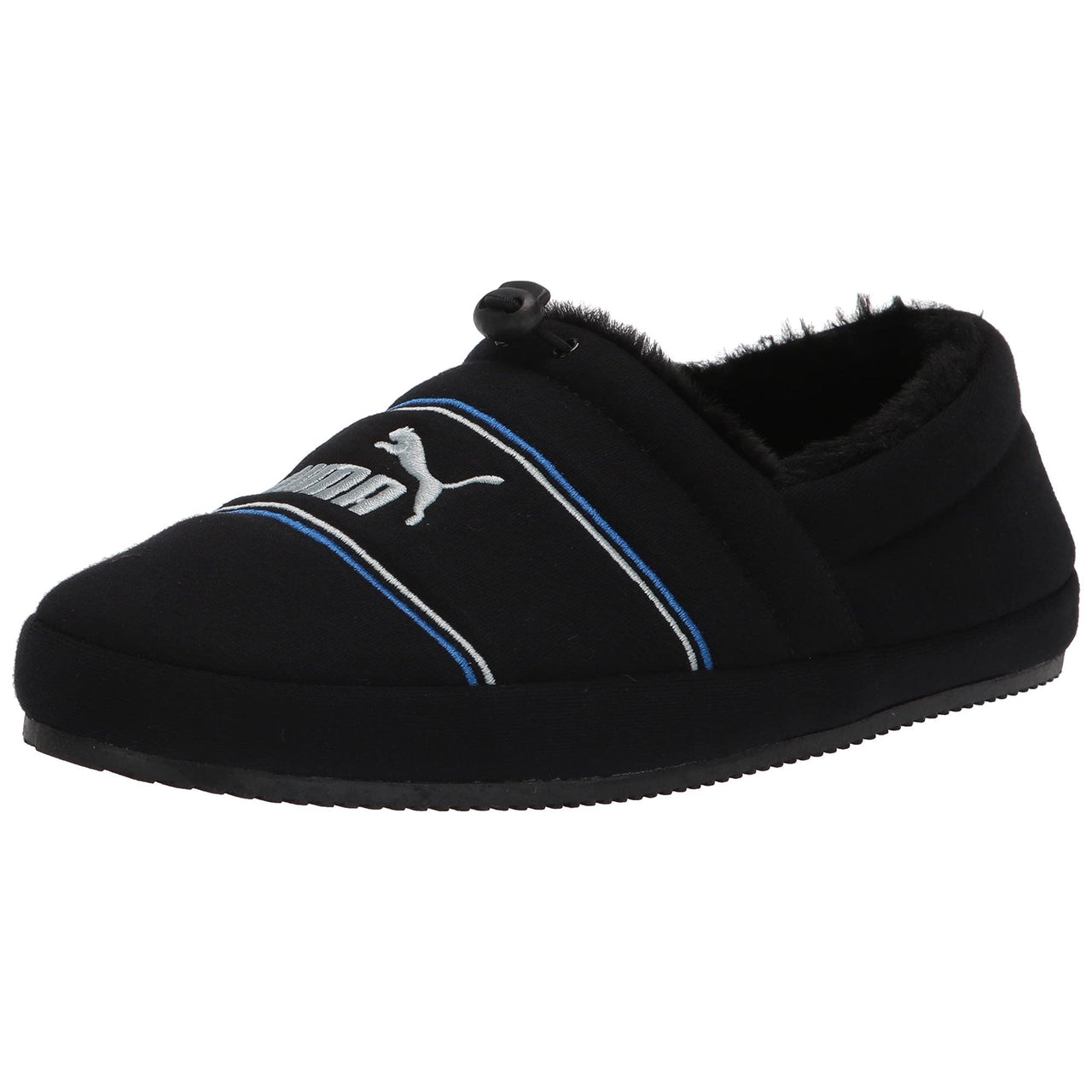 PUMA Tuff Mocc Jersey Slipper 'Black Glacial Blue' 385242-02