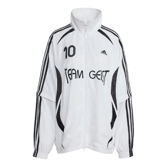 (WMNS) adidas ADILENIUM 4 Teamgeist Oversized Track Top 'White' KE7570