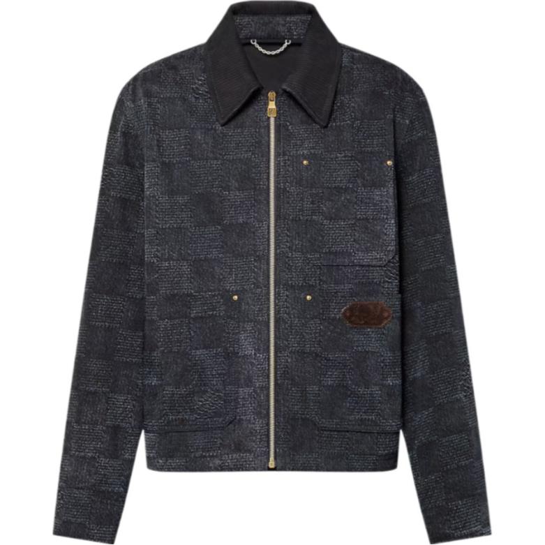 LOUIS VUITTON Damier Workwear Cotton Blouson