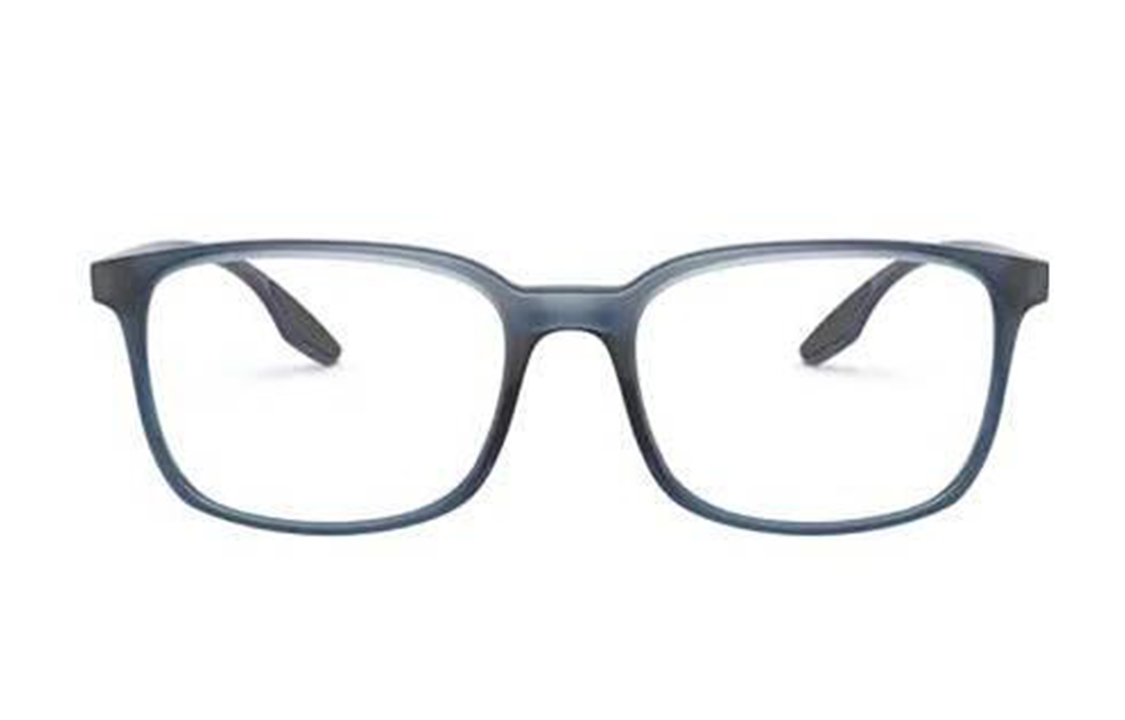 PRADA Eyeglass Frames Men Blue