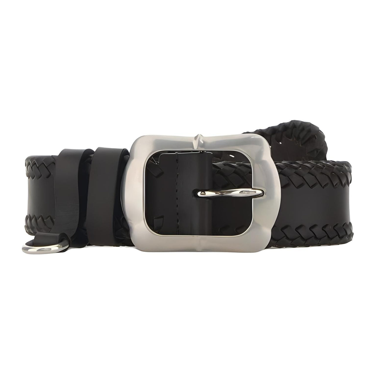 PRADA Braided Buckle Belt
