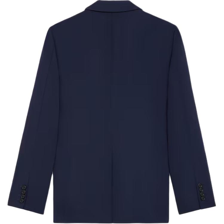 CELINE Classic Jacket In Wool Gabardine