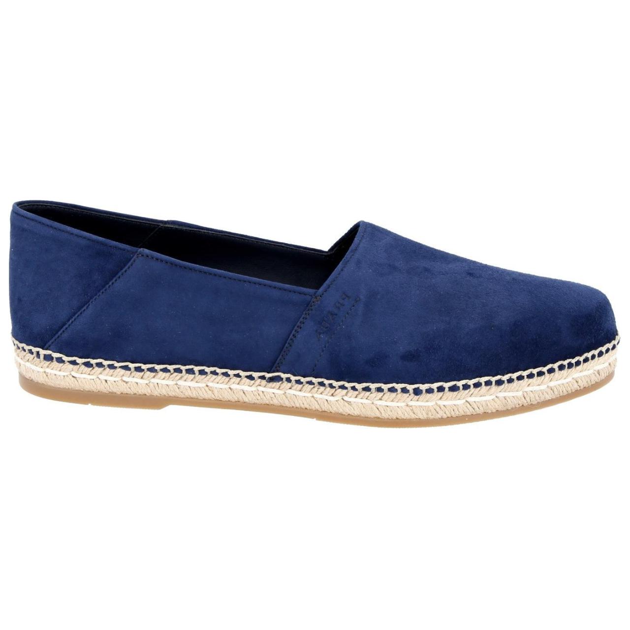 PRADA Espadrilles Men Low Top Blue