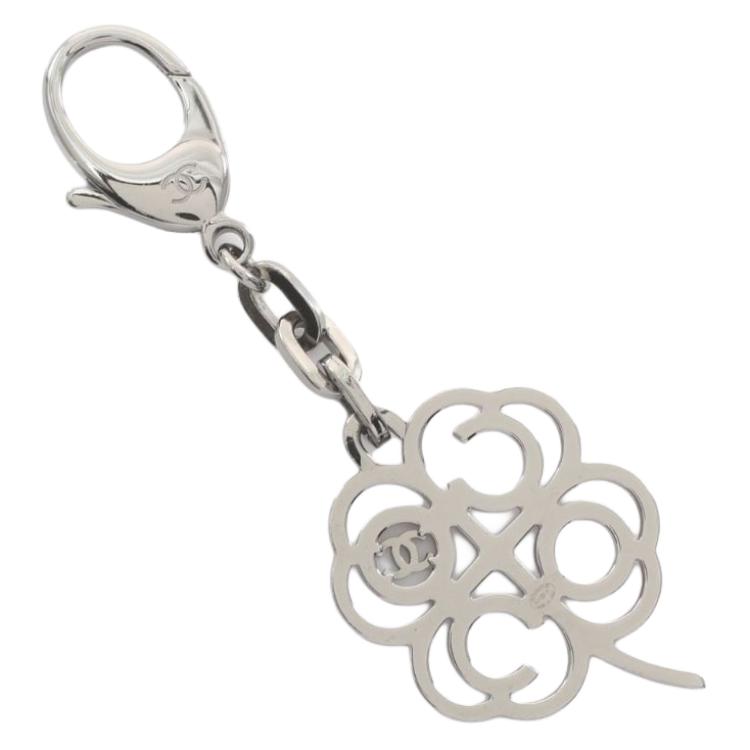 CHANEL 1986-1988 Clover Motif Keyring