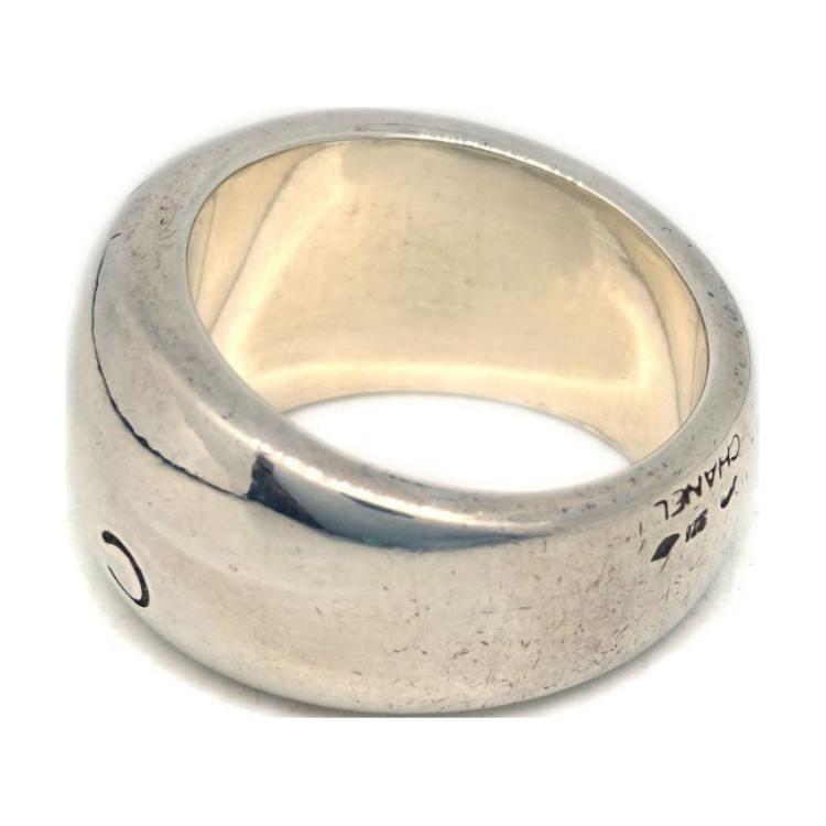CHANEL 1990-2000 Logo-engraved Ring
