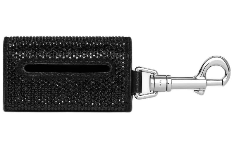 CELINE Calfskin Storage Bag Unisex Black
