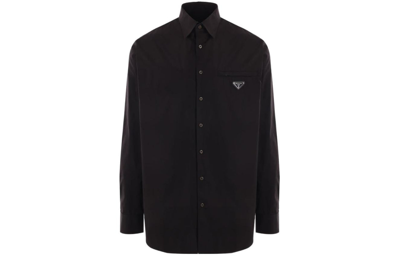 PRADA Enamel Triangle logo Shirt