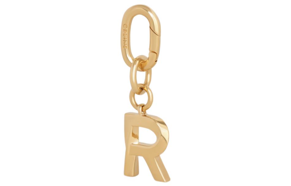 CELINE Brass Pendant Bag Accessory Women's Gold