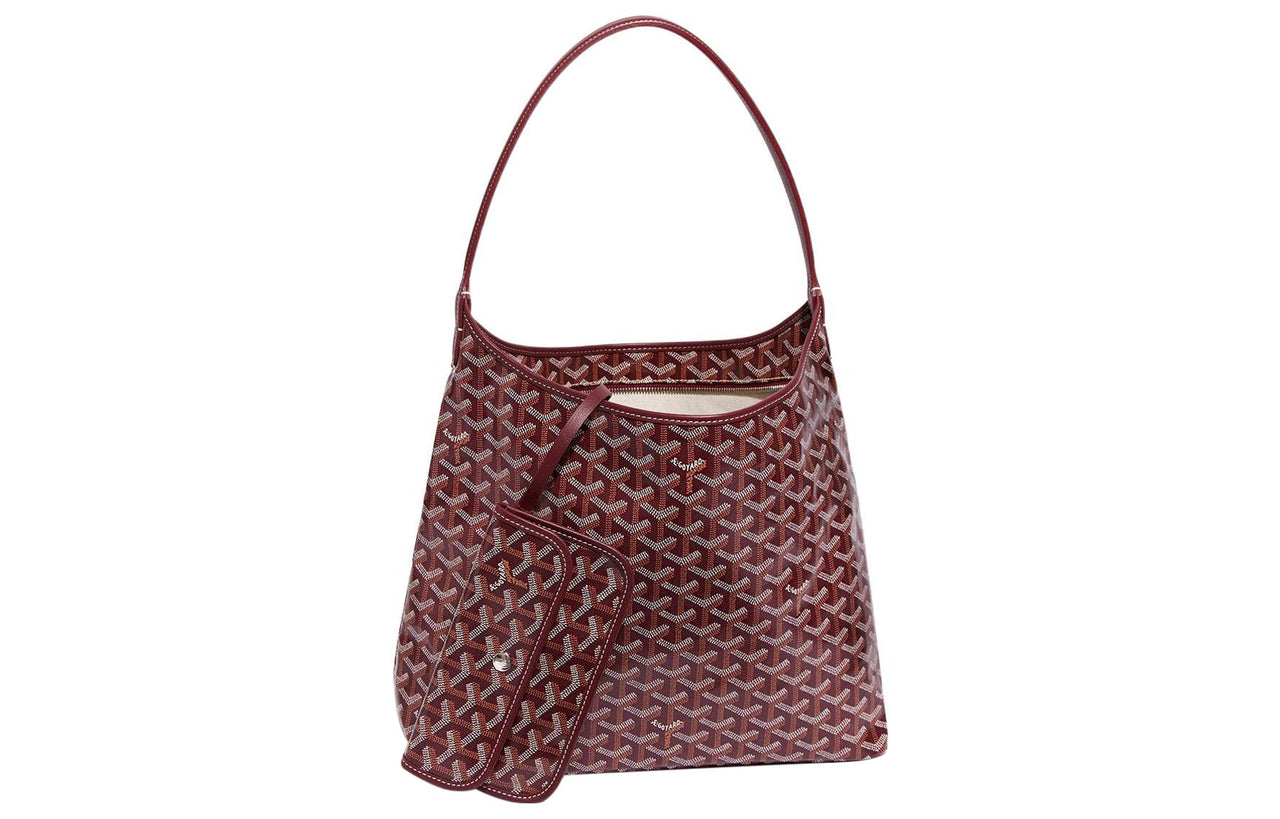 GOYARD Bohème Hobo Canvas With Leather Dog's Teeth Shoulder Bag Combo Bag Shoulder Bag Women's