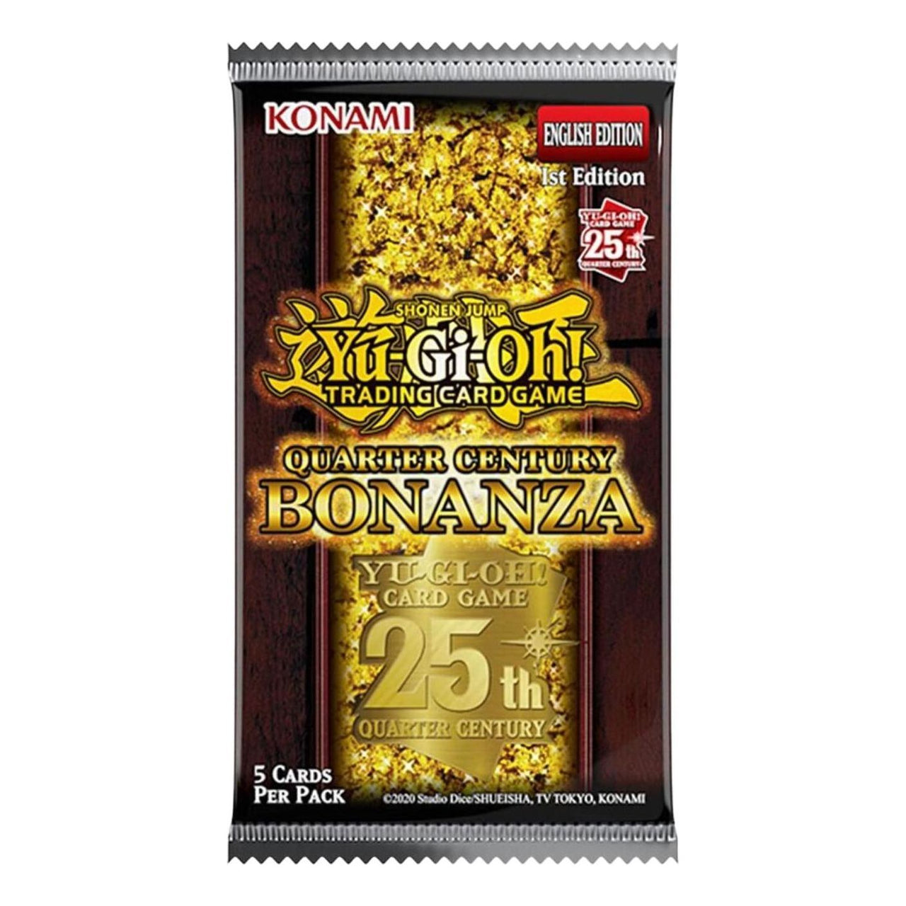 Yu-Gi-Oh! Quarter Century Bonanza Booster Pack 083717866305-PACK