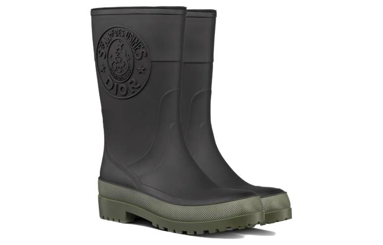 DIOR Diorunion Fashion Ankle Boots Women's Black