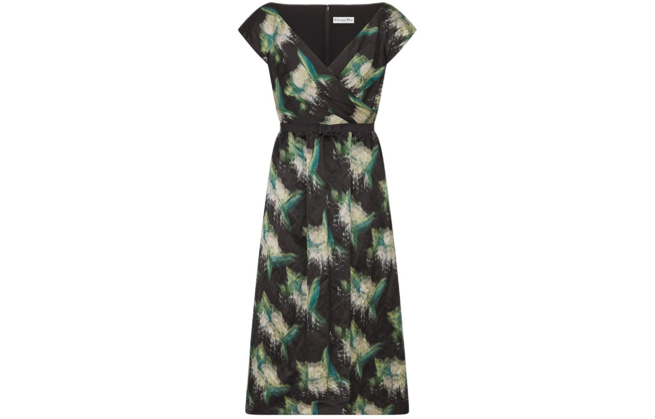 DIOR Sleeveless Dress Women's Black