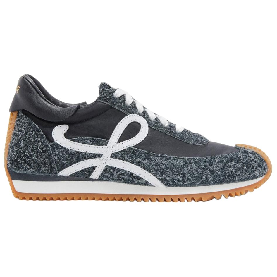 LOEWE Flow Runner Low Top Casual Shoes Men's Charcoal Gray