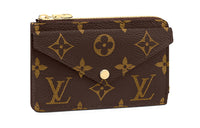 LOUIS VUITTON Card Holder Recto Verso Brown