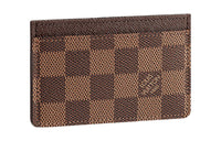 LOUIS VUITTON Card Holder Damier Ebene