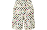 LOUIS VUITTON By Tyler The Creator Monogram Printed Silk Shorts