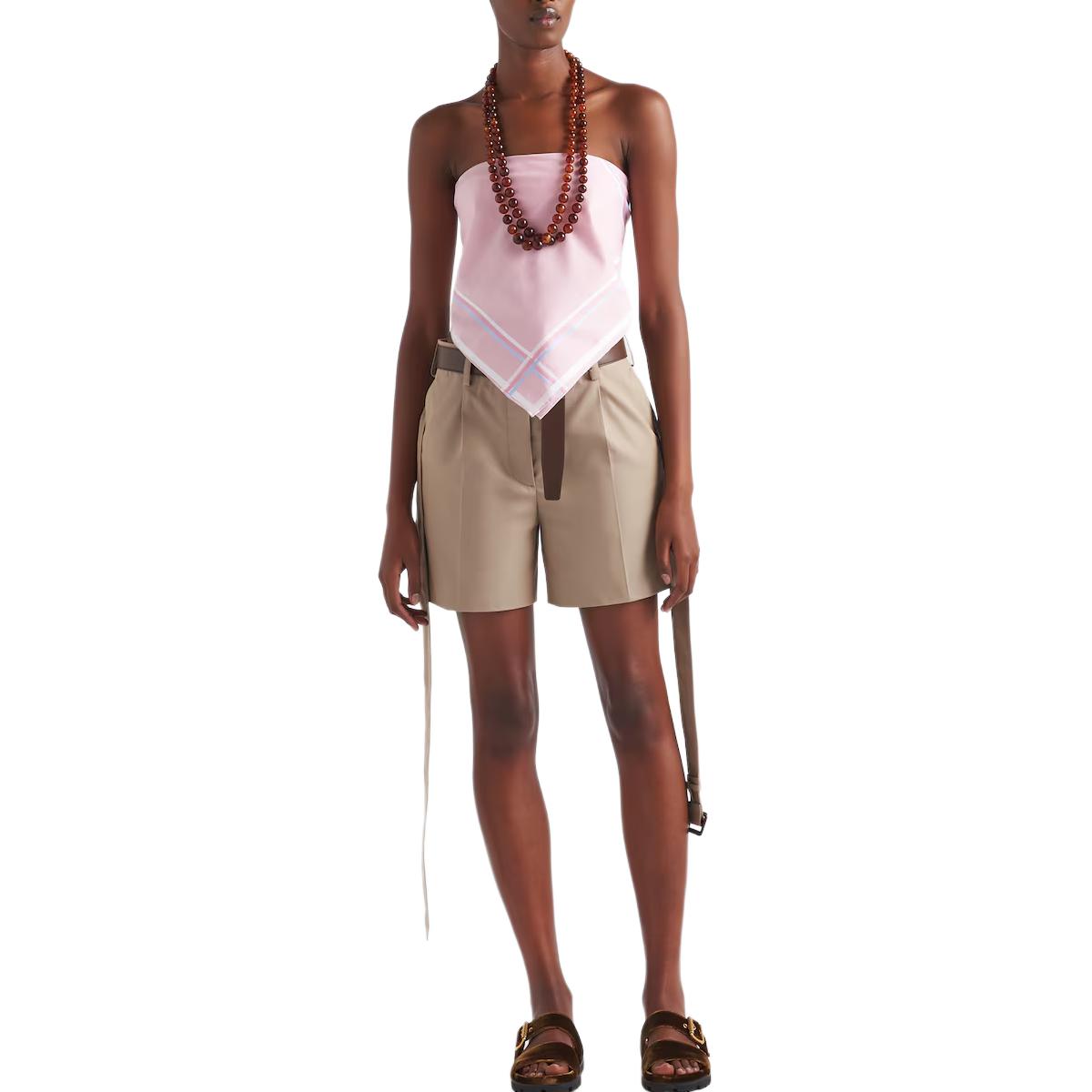 PRADA Cotton Bermuda Shorts