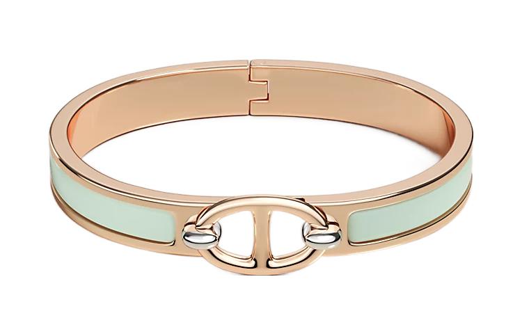 HERMES Bangles Women's Bubble Green