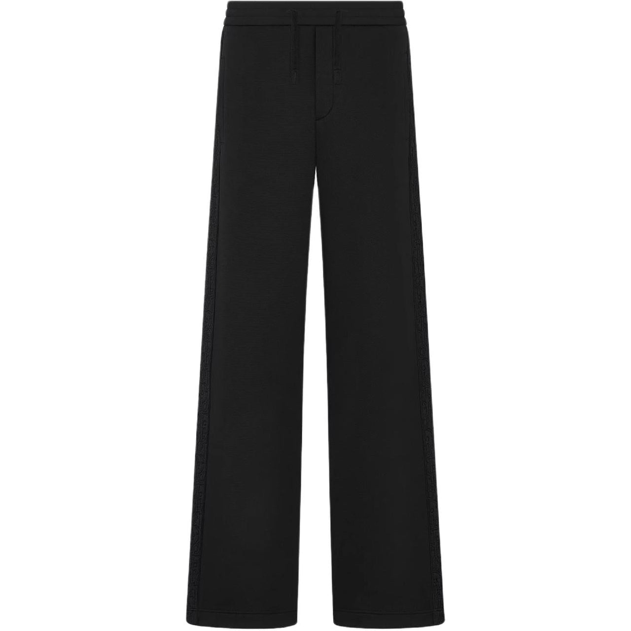 DIOR SS25 Knitted Sweatpants Men's Black
