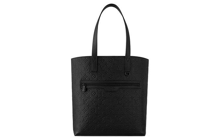 LOUIS VUITTON Leather Handbag Women's Black
