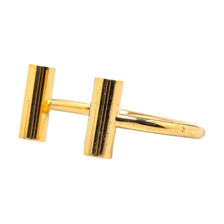 CELINE Gold-Plated Bangles Women's Gold