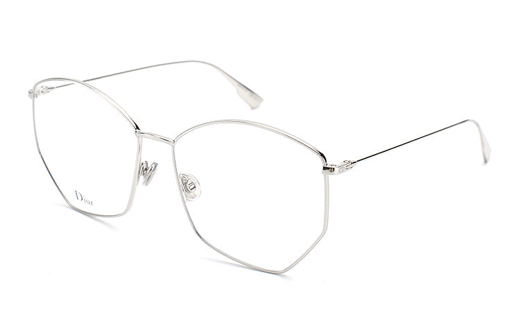 DIOR Eyeglass Frames Women's Silver