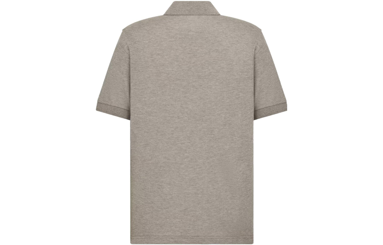 DIOR FW23 Polo Shirt Men's Gray