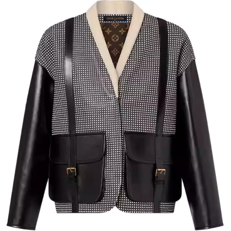 LOUIS VUITTON Jackets Coats Women's Black