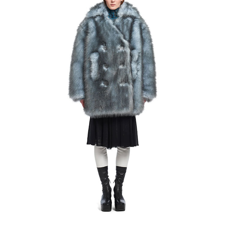 PRADA Coats Women's Xingji Blue