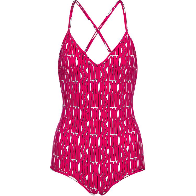 DIOR One-piece Swimsuit Women's Fuchsia