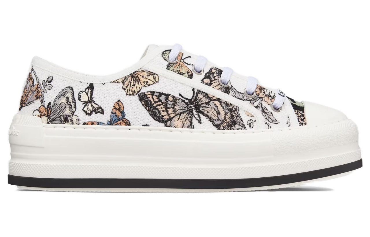 DIOR B23 Low Top Skateboard Shoes Women's White