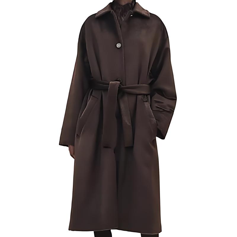 HERMES SS23 Coats Women's Brown
