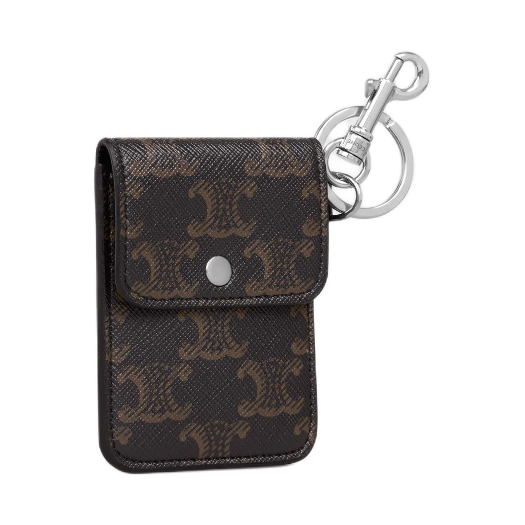 CELINE Canvas Card Holder Men's Black