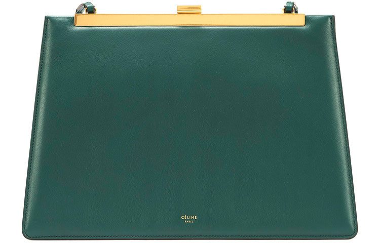 CELINE Calfskin Handbag Women's Jasper