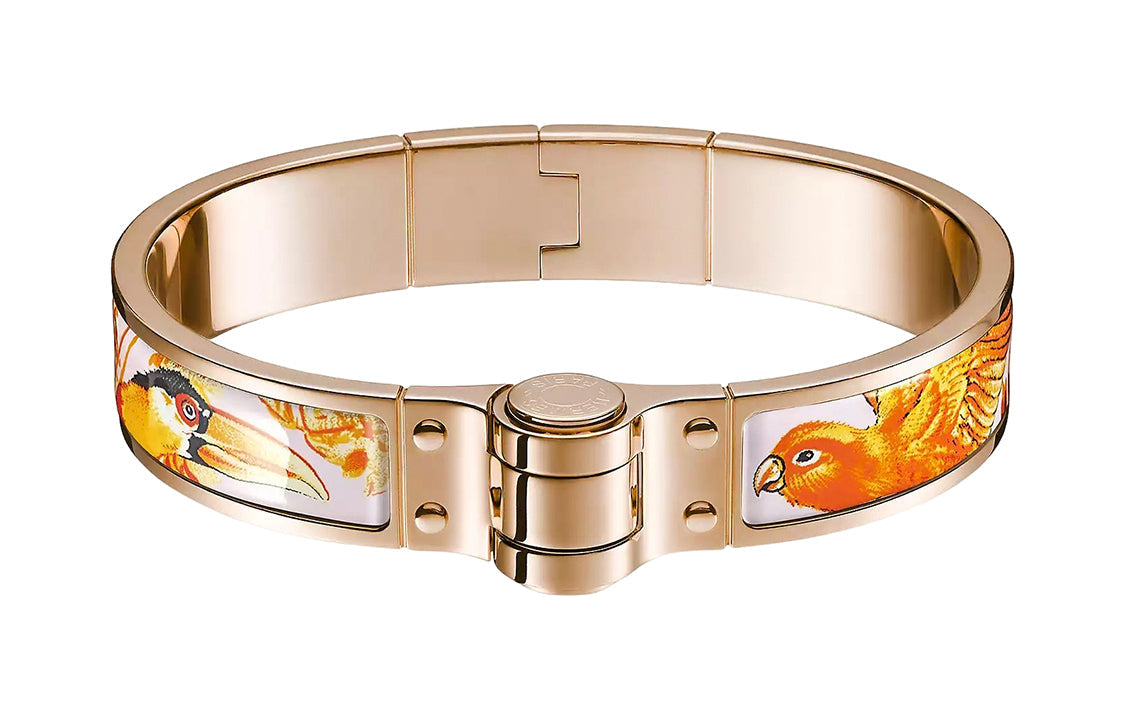 HERMES Bangles Unisex Gold
