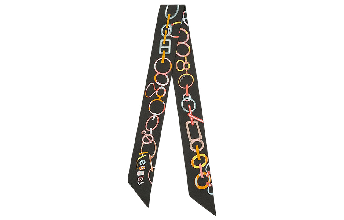 HERMES 2010s Twilly Camalis Scarf