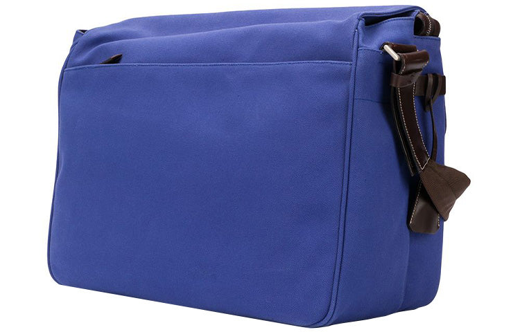 PRADA Cotton Shoulder Bag Men's Blue