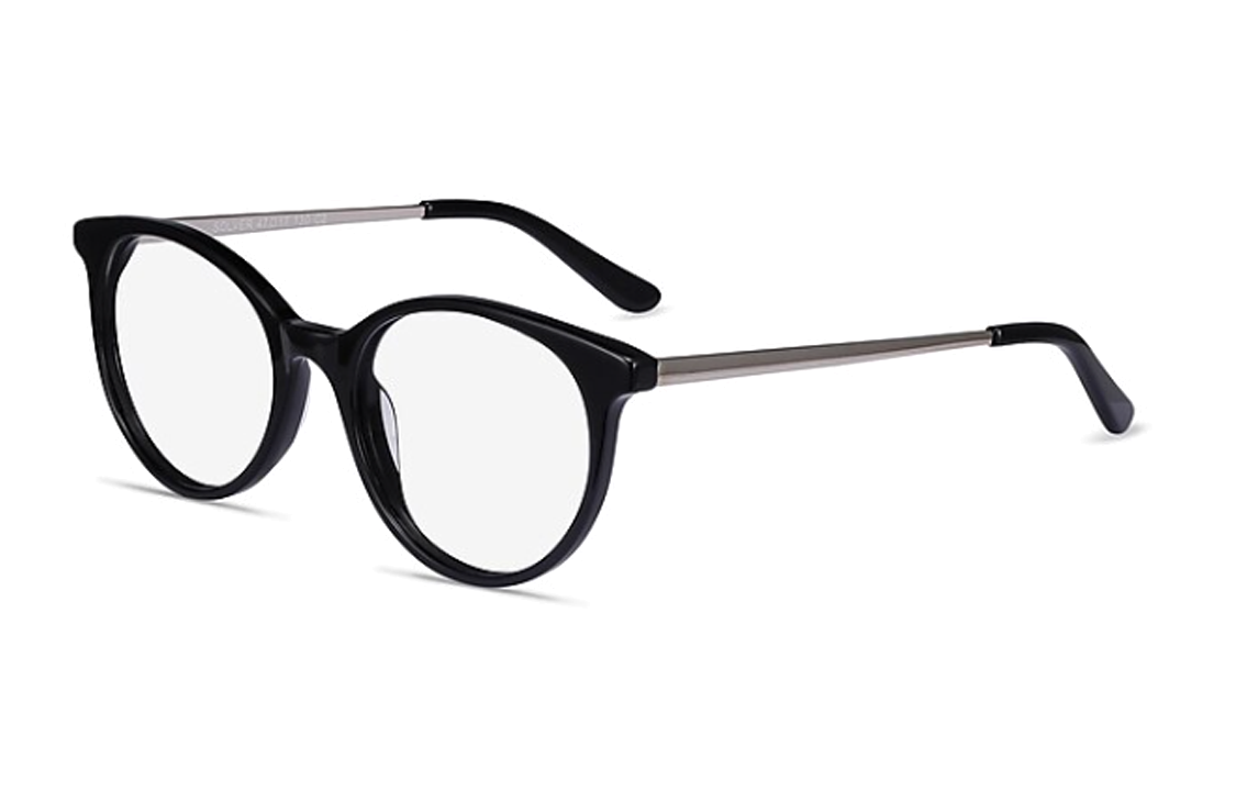 DIOR Acetate Metal Round Eyeglass Frames Unisex Black