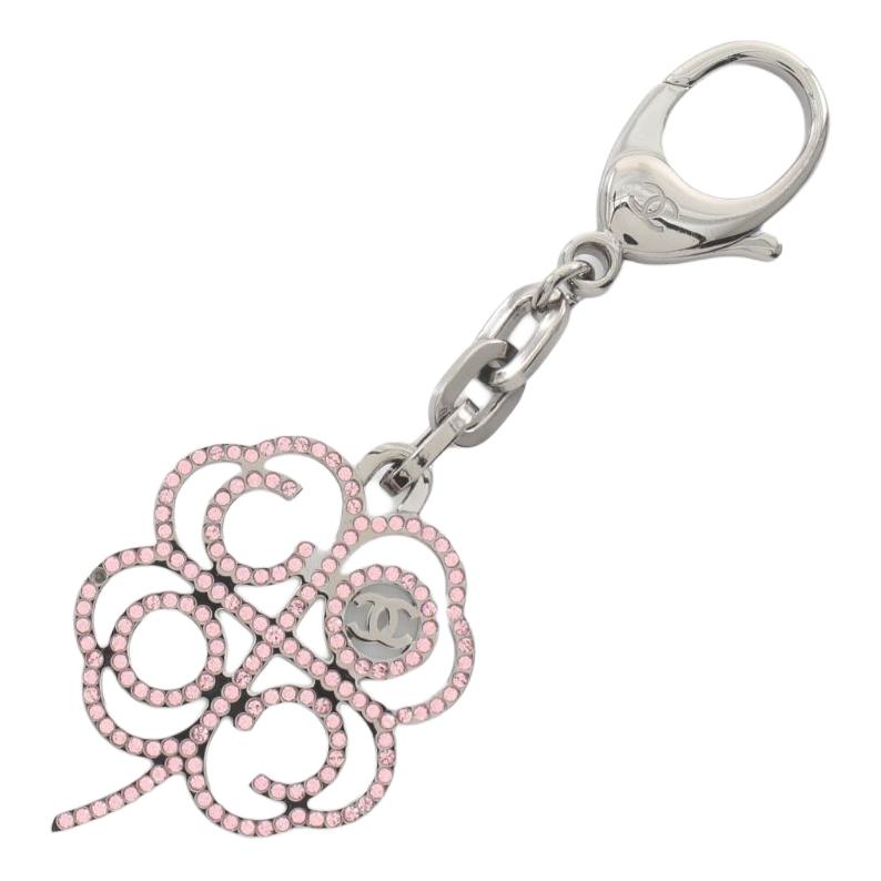CHANEL 1986-1988 Clover Motif Keyring