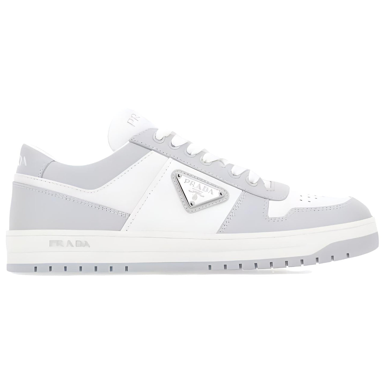 PRADA Downtown Two-Toned Low-Top Sneakers