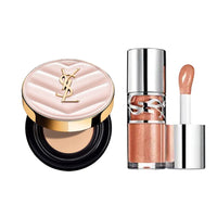 SAINT LAURENT Bouncy Lip Freeze Powder Air Cushion Makeup Sets Easy to Blend 6ml+12g