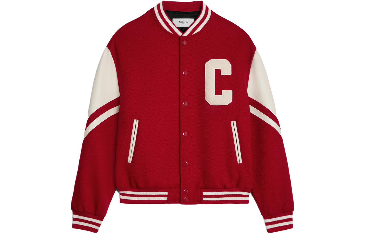 CELINE Jackson Teddy Varsity Jacket
