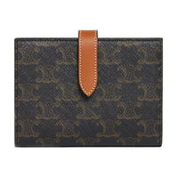 CELINE Sheepskin Wallet Women's Tawny