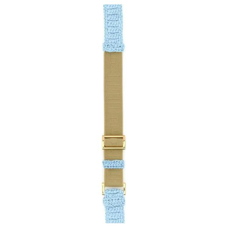 PRADA Enamel-Logo Clasp Fastened Belt