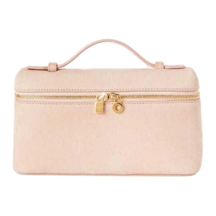 Loro Piana ExtraPocket Calfskin Shoulder Bag, Crossbody Bag, Handbag Women's Feather Pink