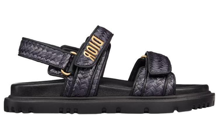 DIOR DiorAct Stylish Sandals Women's Black