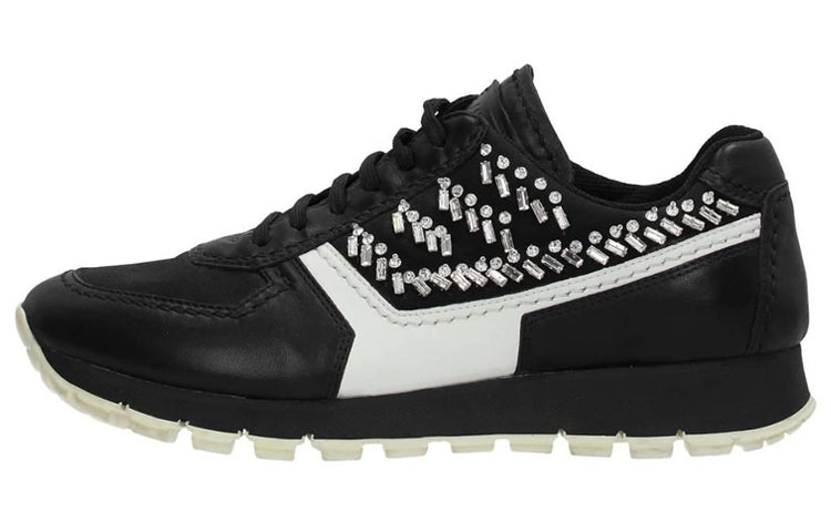 PRADA Casual Shoes Women's Black White