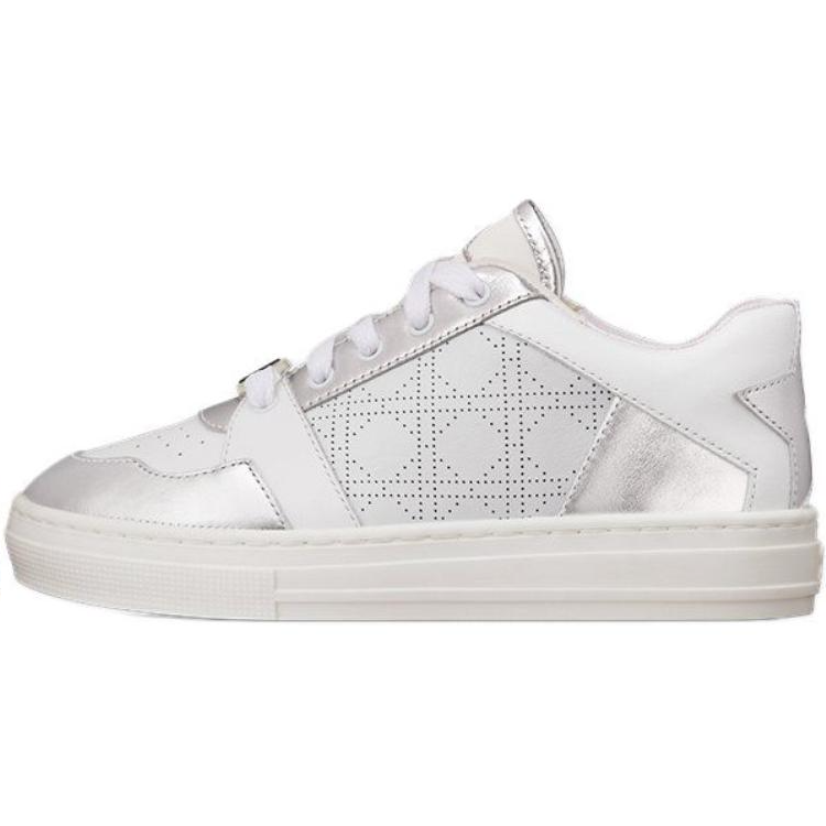 DIOR Low Top Kids' Skateboarding Shoes White Kids'
