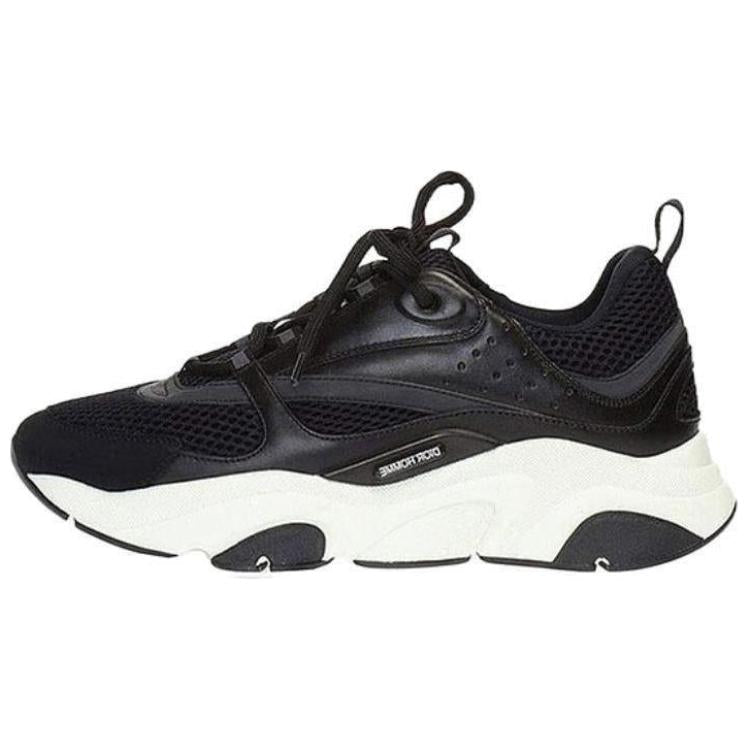 DIOR B22 Homme Low-Top Sports Casual Shoes Men's Black