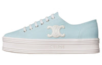 CELINE Jane Low Top Stylish Skateboarding Shoes Women's Light Blue